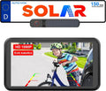 Kabellose AUTO-VOX Solar-Rückfahrkamera mit 5' Full-HD Monitor, 5000mAh Akku, Schnelle DIY Installation in 2 Minuten, Dual-Split-Funk, IP69K Wasserdicht, Ideal für Auto, LKW, Van, SUV, Wohnmobil