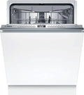 Bosch Serie 4 Vollintegrierter Geschirrspüler 60 cm, Besteckschublade, Made in Germany, Extra Leise, SpeedPerfect+, Statusanzeige